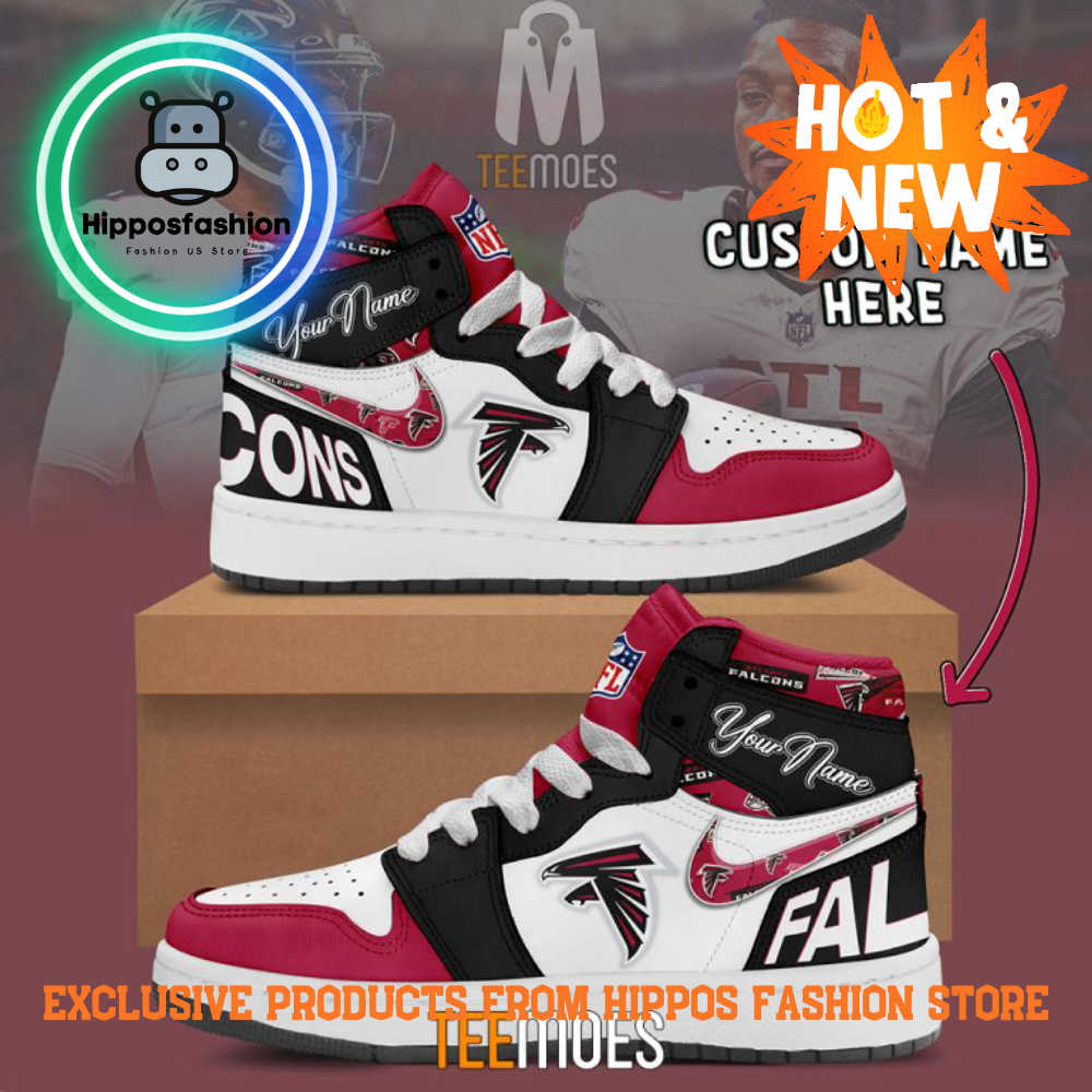 Atlanta Falcons Customized Air Jordan Sneakers Shoes ncnx.jpg