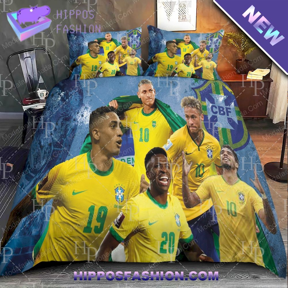 Brazil National Football Team Ready Bedding Sets