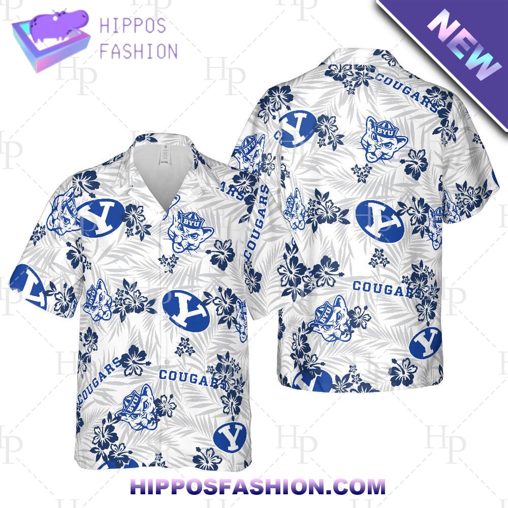 Brigham Young University D Hawaiian Shirt