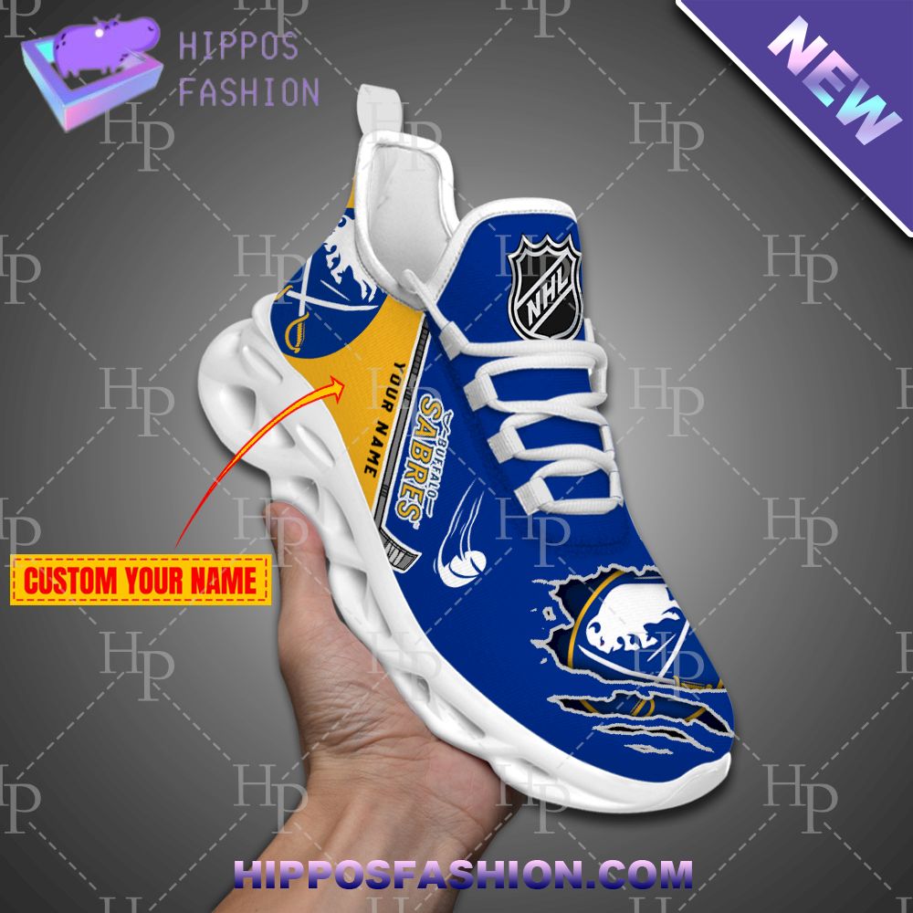 Buffalo Sabres NHL Personalized Max Soul Shoes
