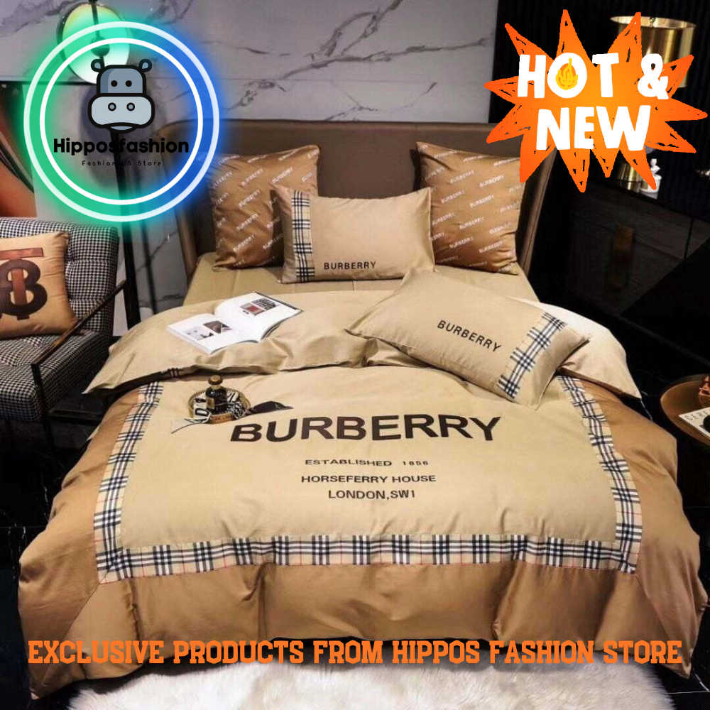 Burberry Luxury Brand Premium Bedding Set Home Decor lht.jpg