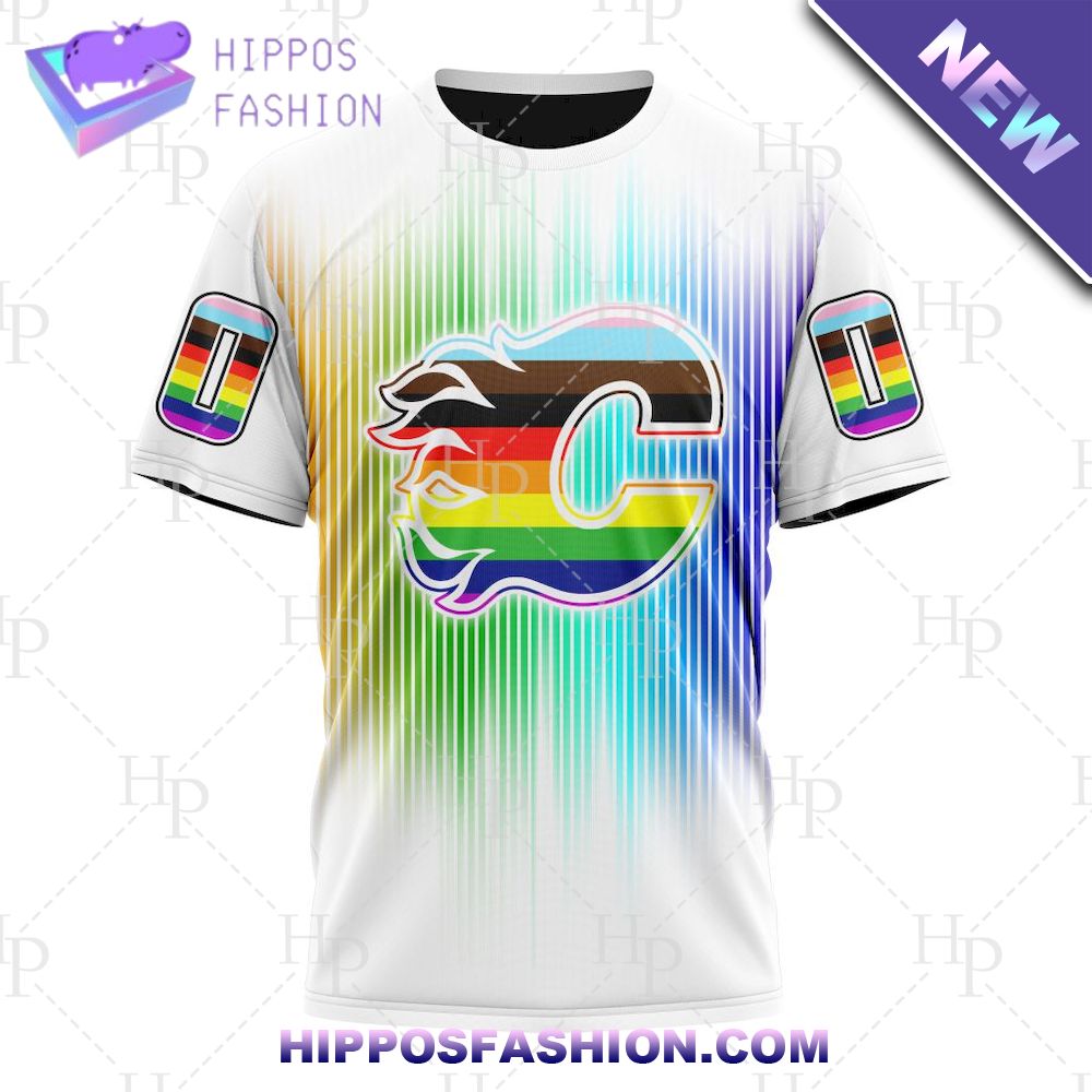 Calgary Flames NHL Special For Pride Month Personalized Tshirt
