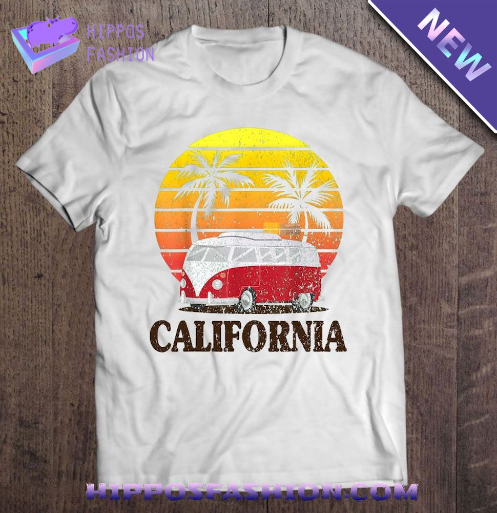 California Volkswagen Van Vintage Version Shirt