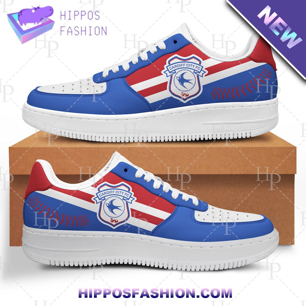 Cardiff City EPL Air Force Sneakers