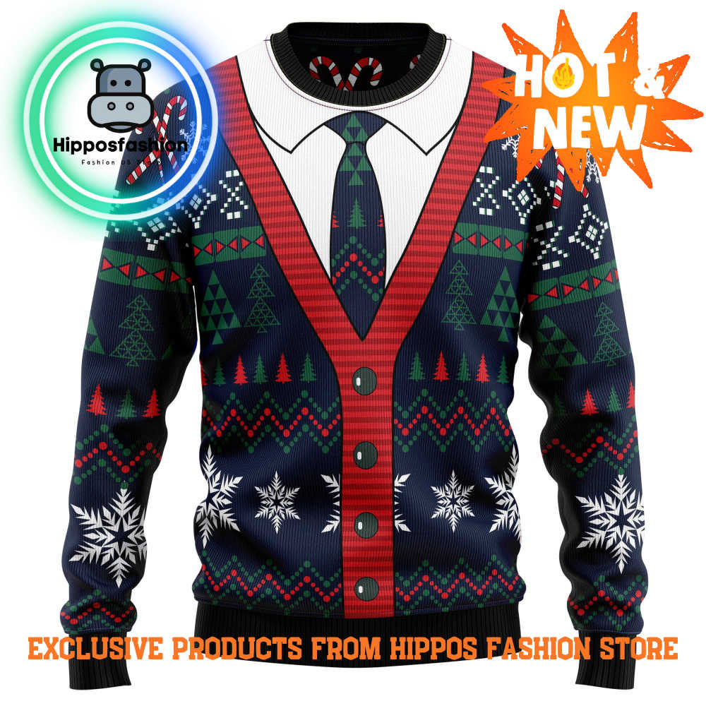 Cardigan Ugly Christmas Sweater