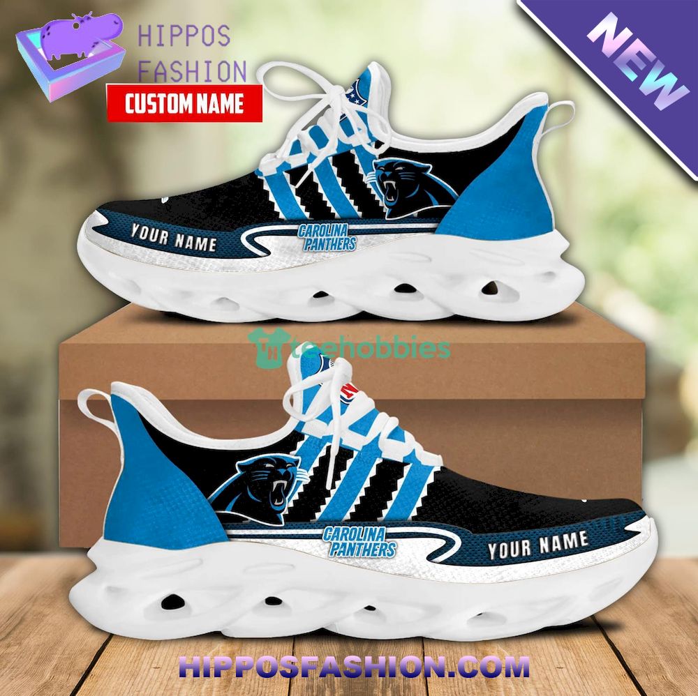 Carolina Panthers NFL Personalized Max Soul Shoes