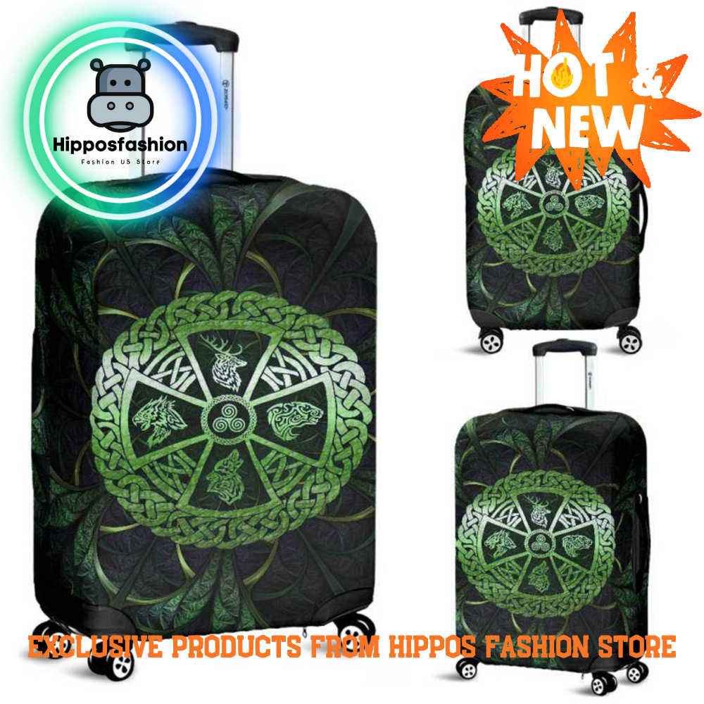 Celtic Spirit Animals Luggage Cover ZXXl.jpg
