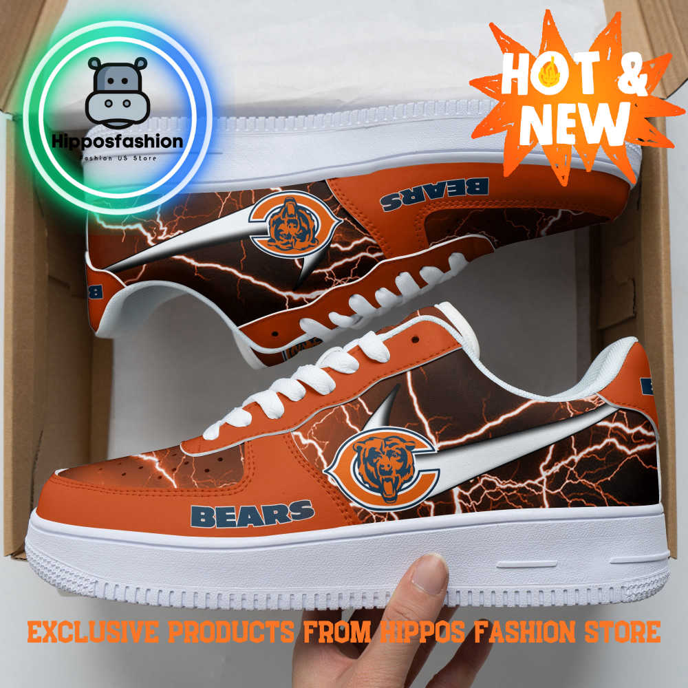 Chicago Bears NFL Thunder Air Force 1 Sneakers