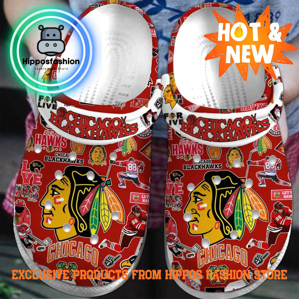 Chicago Blackhawks NHL Sport Personalized Crocs Shoes EllYx.jpg