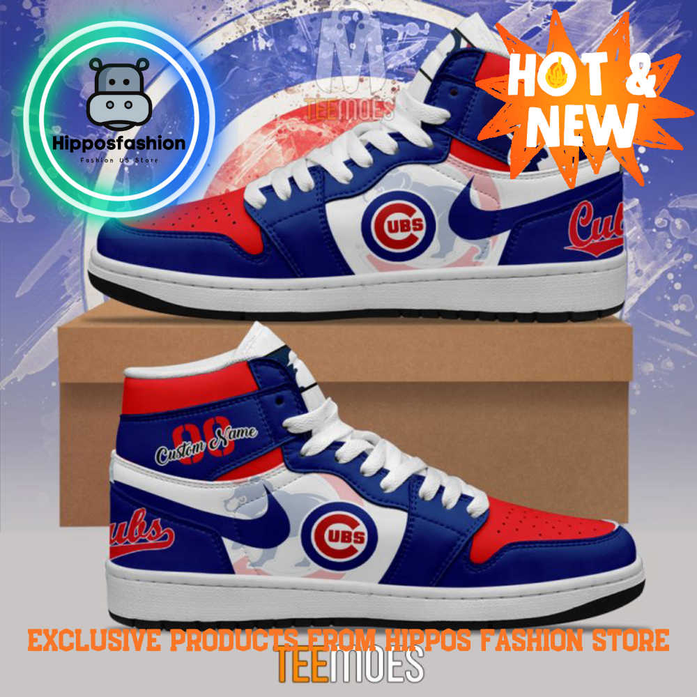 Chicago Cubs MLB Customized Air Jordan Sneakers Shoes bJPv.jpg