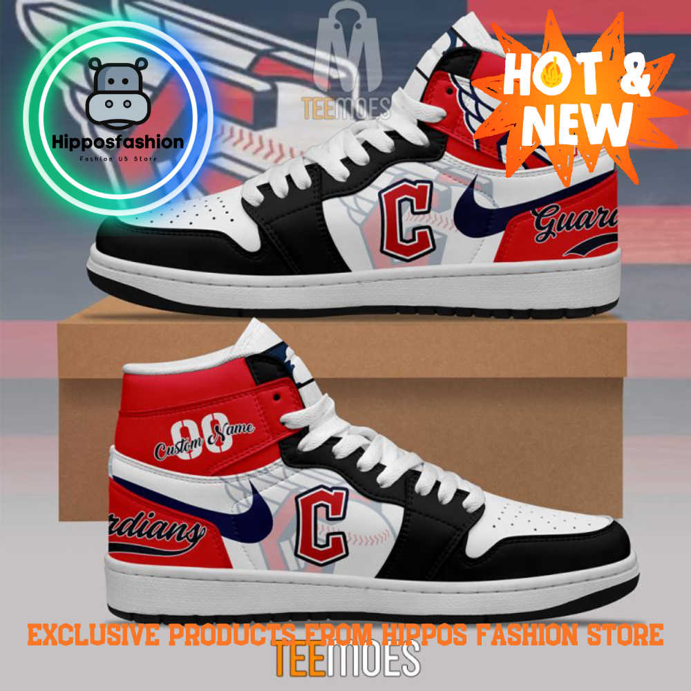 Cleveland Guardians MLB Customized Air Jordan Sneakers Shoes xKSE.jpg
