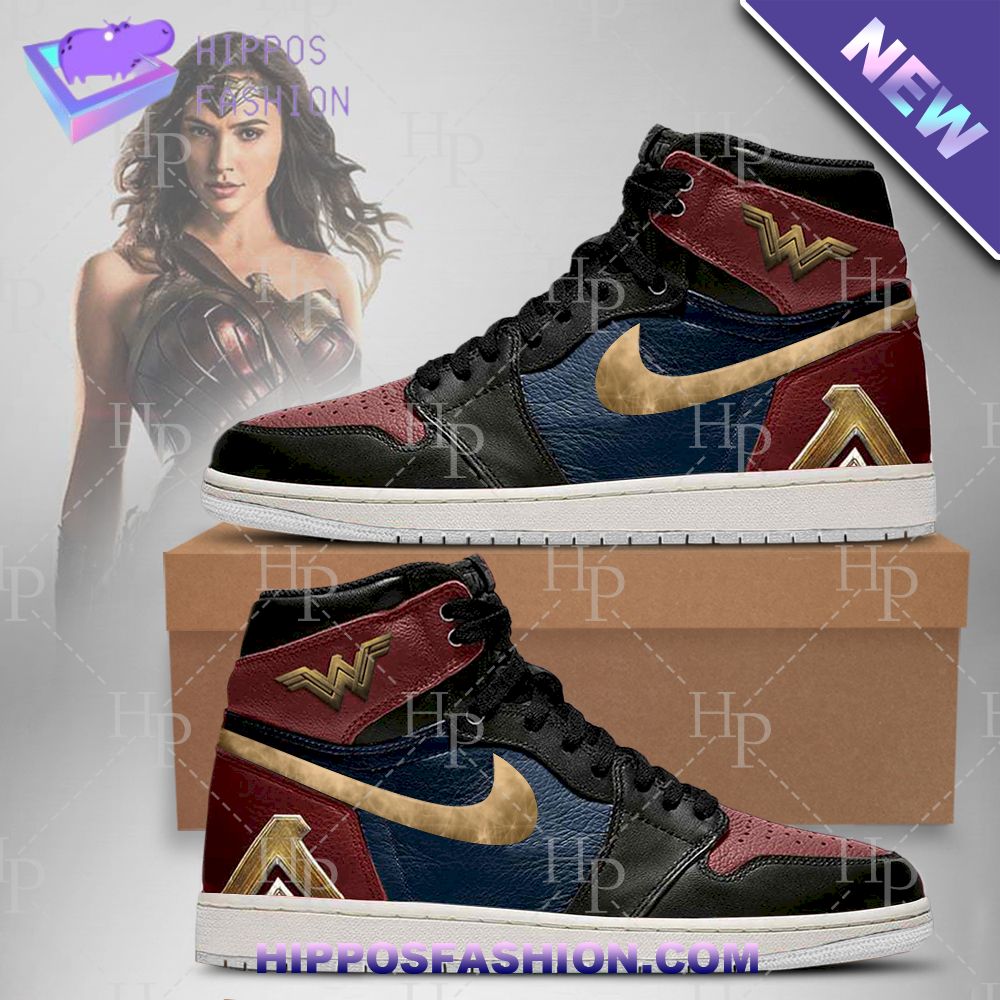 DC Justice League Wonder Woman Air Jordan Shoes
