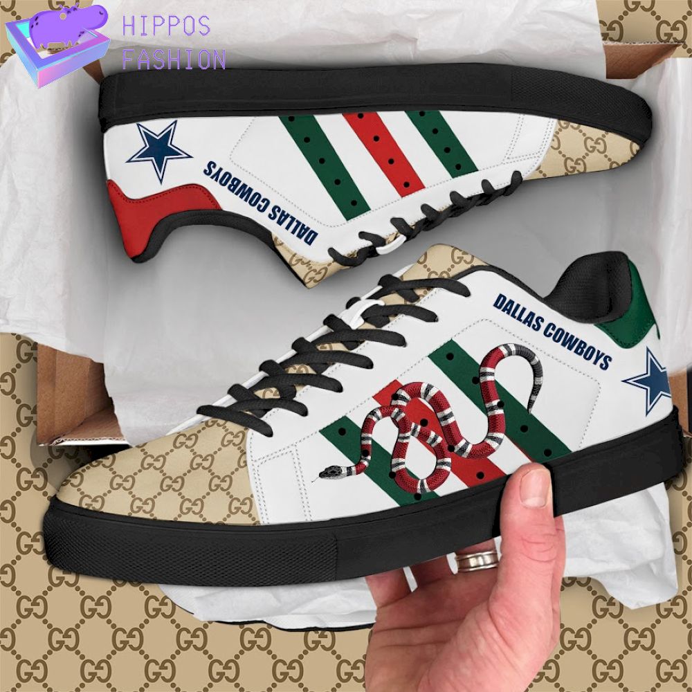 Dallas Cowboys Gucci Snake Luxury Stan smith shoes