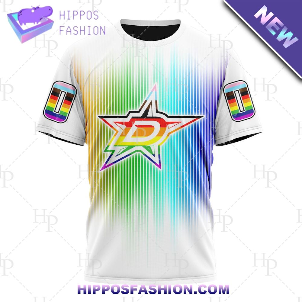 Dallas Stars NHL Special For Pride Month Personalized Tshirt