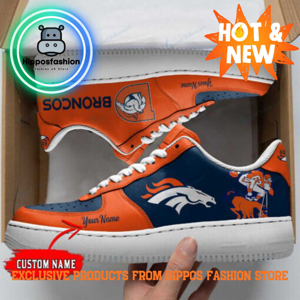 Denver Broncos Personalized Blue Air Force Sneakers Qgwz.jpg
