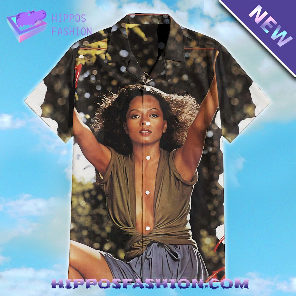Diana Ross Hawaiian shirt 3D