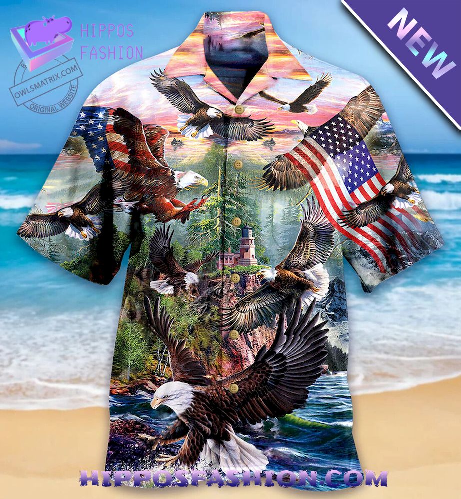 Eagle Spirit Of America Limited Hawaiian Shirt