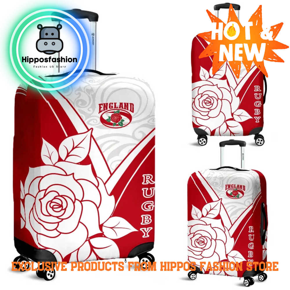 England Rugby Rugby England Rose Triskelion Luggage Cover ORGc.jpg