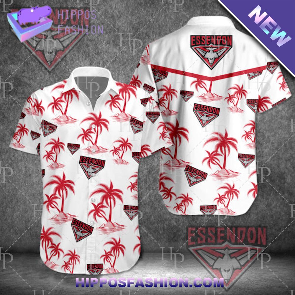 Essendon Bombers FC Hawaiian Shirt