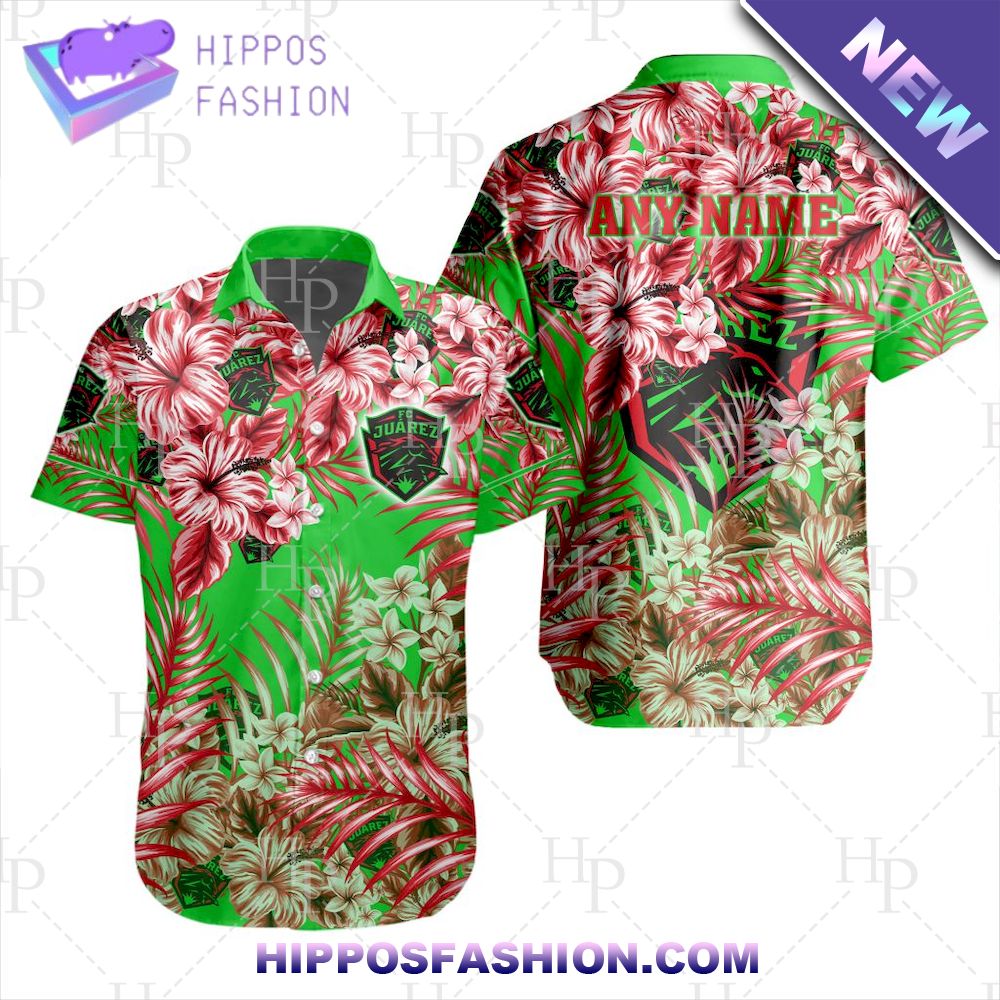 FC Juarez Personalized Liga MX Aloha Hawaiian Shirt