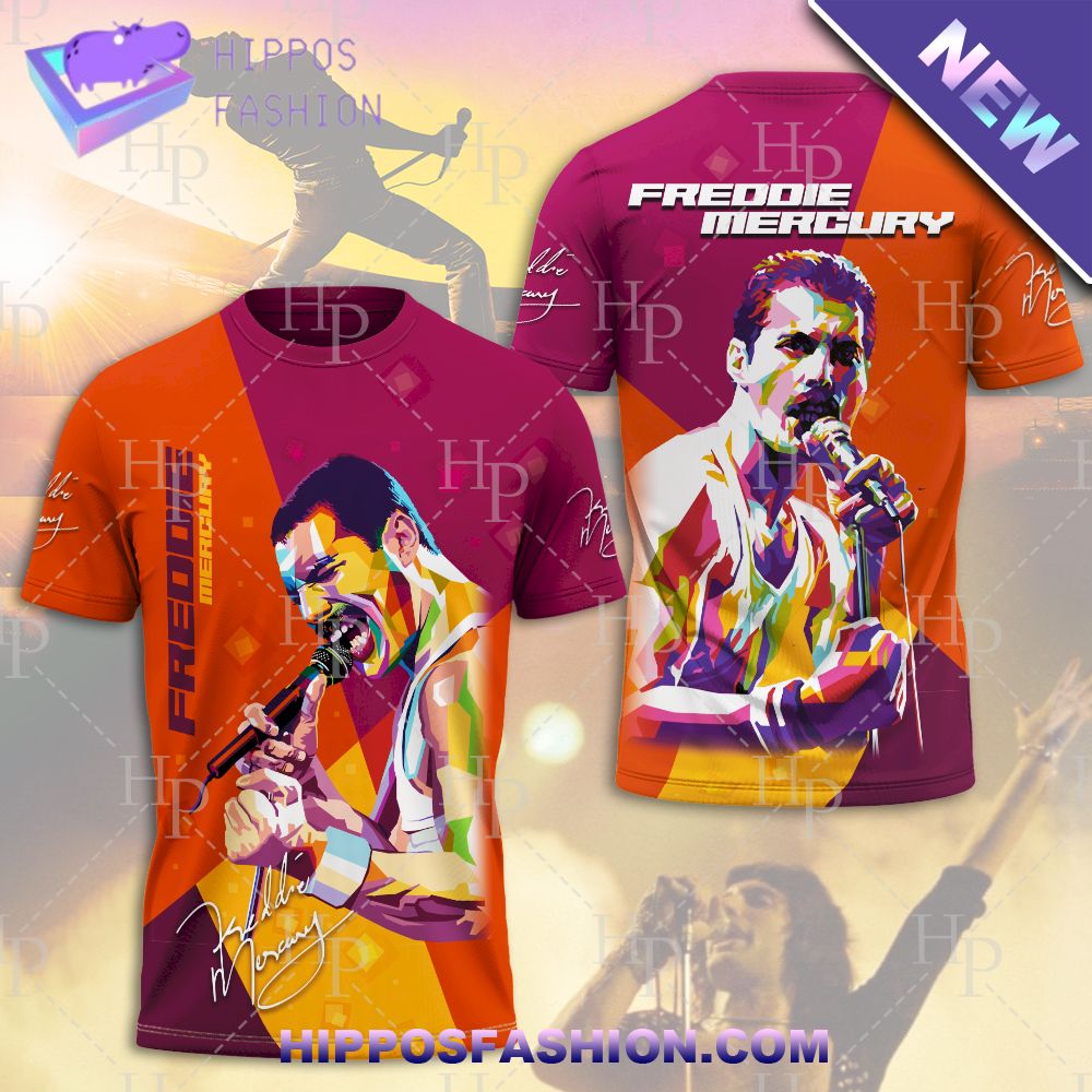 Freddie Mercury Custom D Tshirt