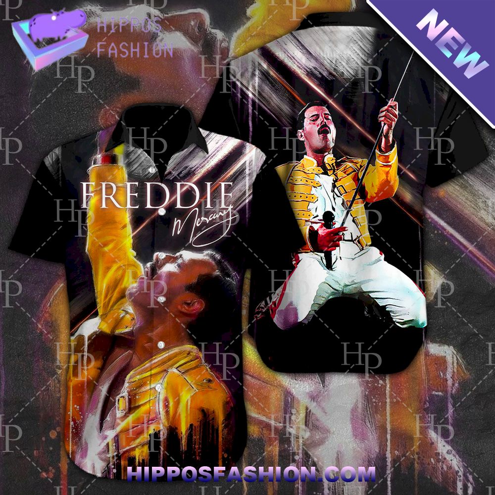 Freddie Mercury The Legend Hawaiian Shirt ()