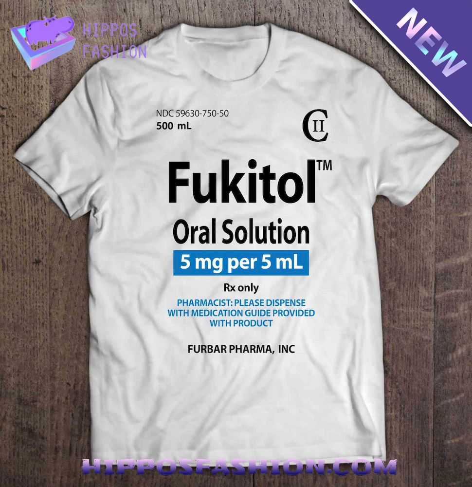 Fukitol Oral Solution 5 Mg Per 5 Ml Shirt