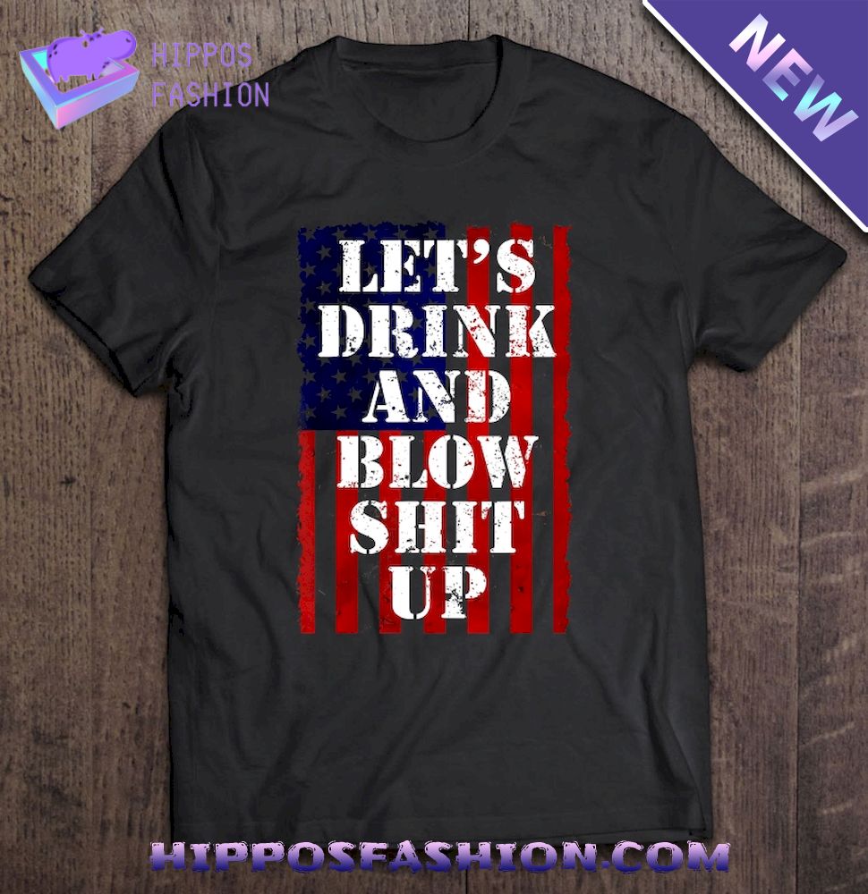 Funny Fireworks Shirts For Men Women Day Drinking 4Th July Shirt