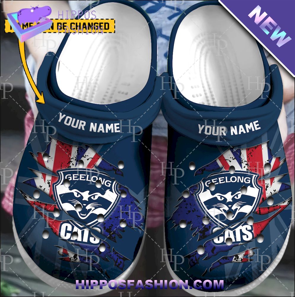 Geelong Cats AFL Personalized Crocs