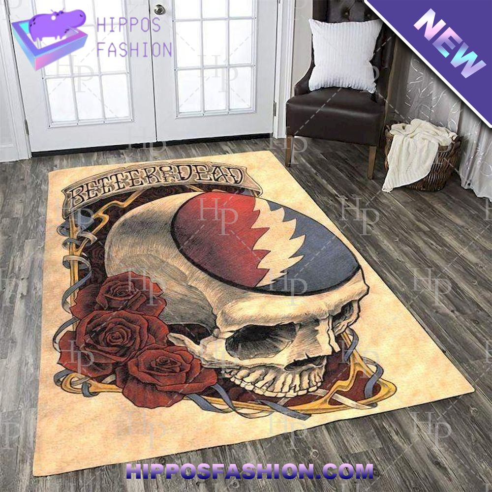 Grateful Dead Rock Band Rug Carpet