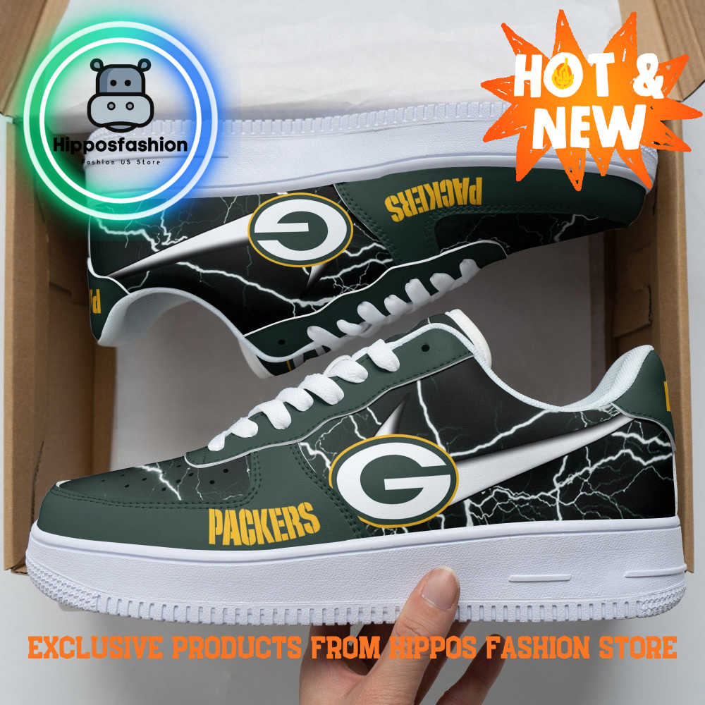 Green Bay Packers NFL Thunder Air Force 1 Sneakers