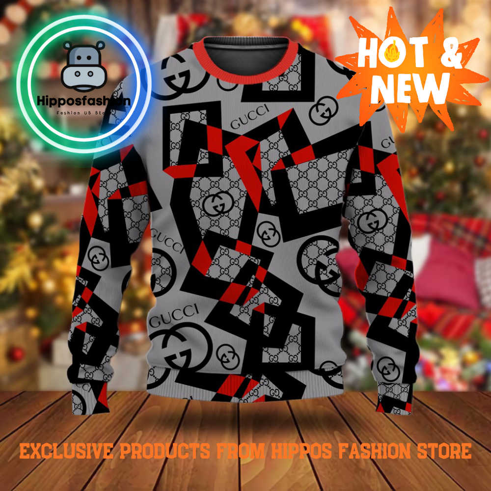Gucci Art Style Brand Luxury Ugly Christmas Sweater FjSL.jpg