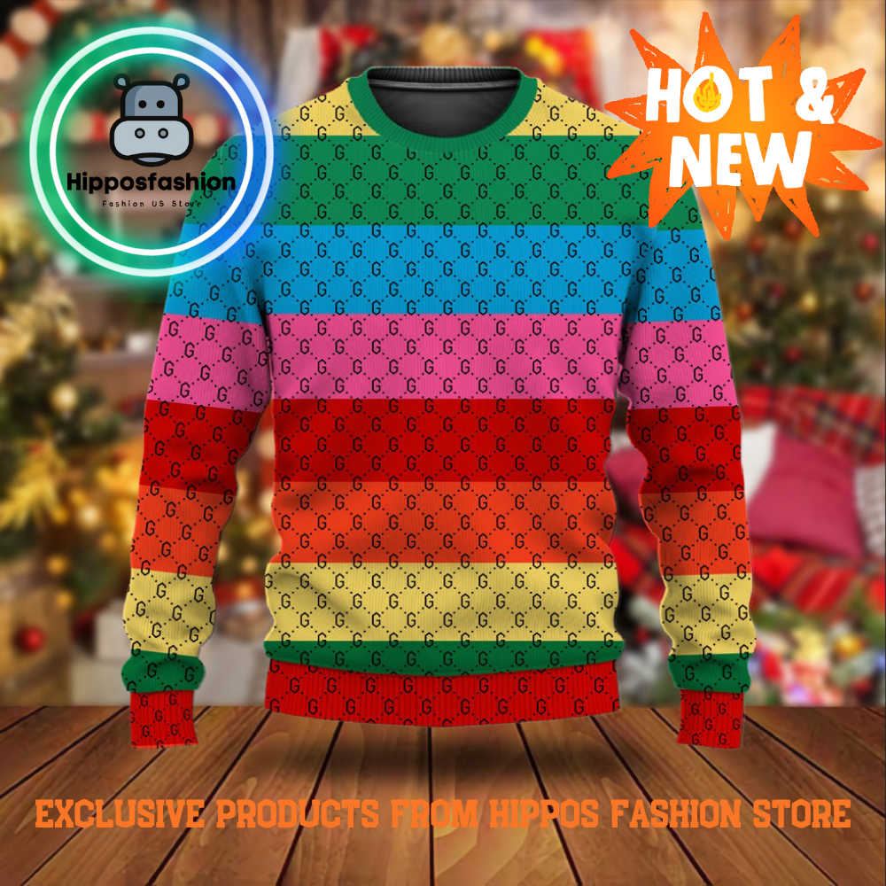 Gucci Colorful Style Brand Luxury Ugly Christmas Sweater Boj.jpg