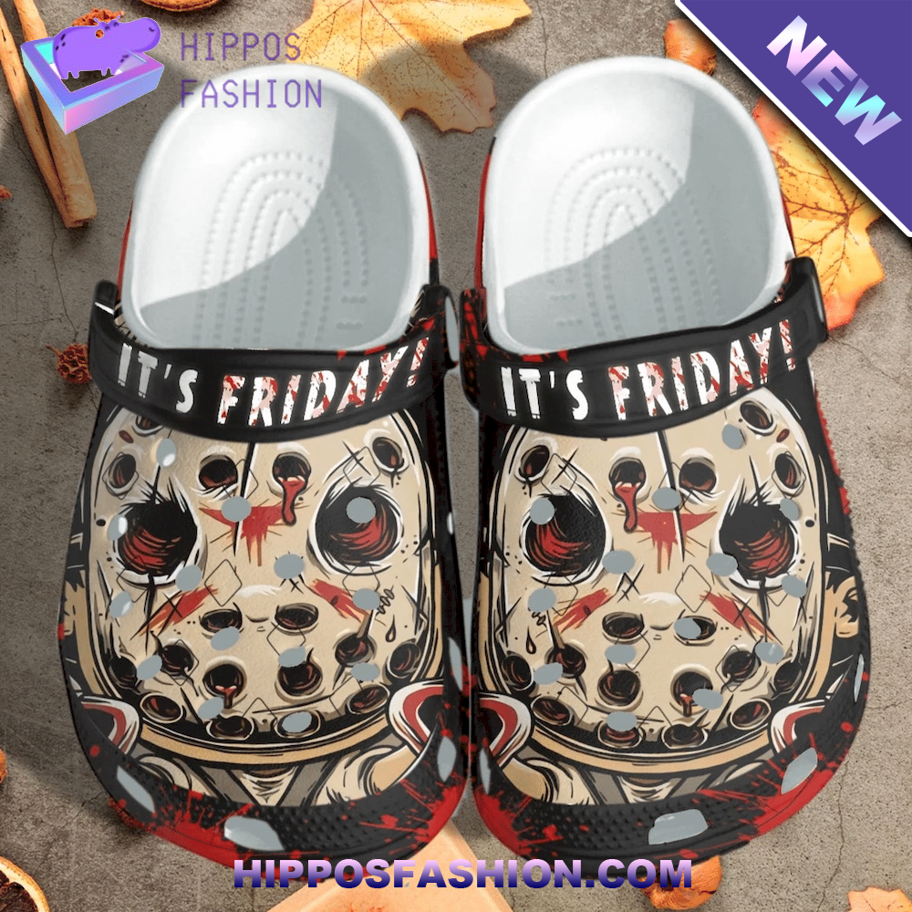 Halloween Creepy Jason Chibi Personalized Crocs Clog Shoes