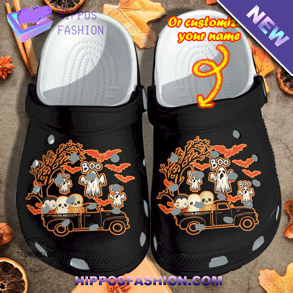 Halloween Driving Monsters Personalized Crocs Clog Shoes