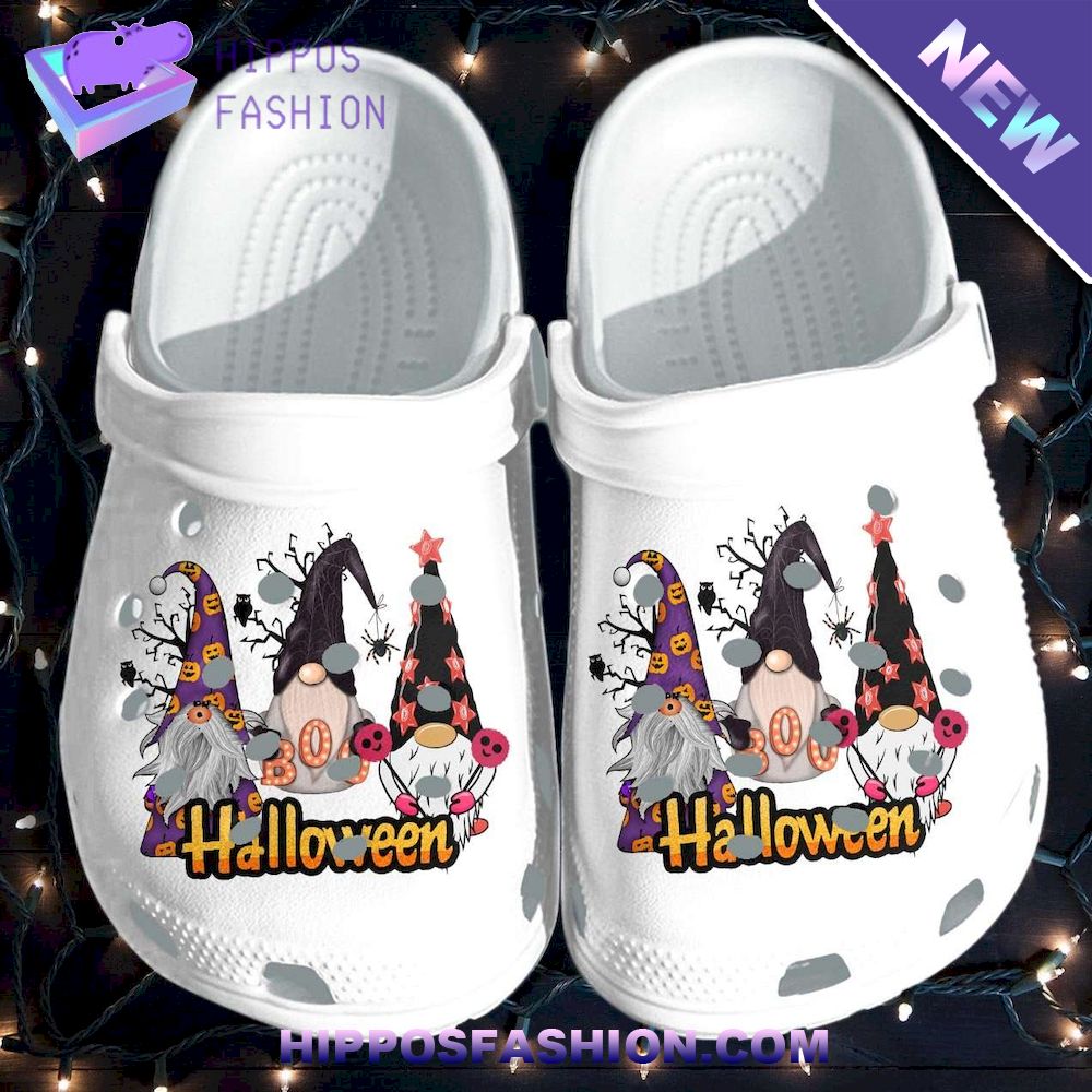 Halloween Gnomies Boo Personalized Crocs Clog Shoes
