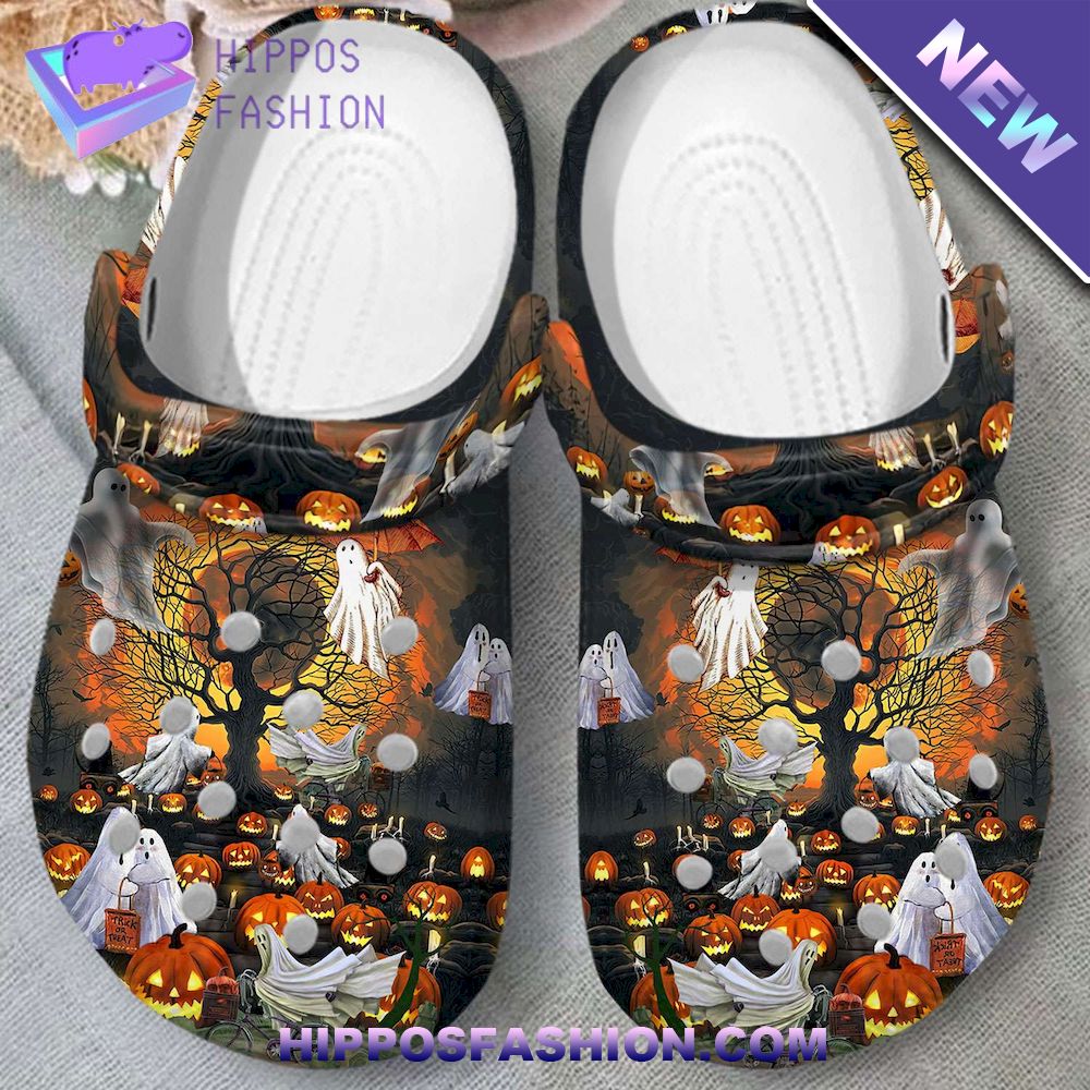 Halloween God Pumpkin Horror Moon Personalized Crocs Clog Shoes
