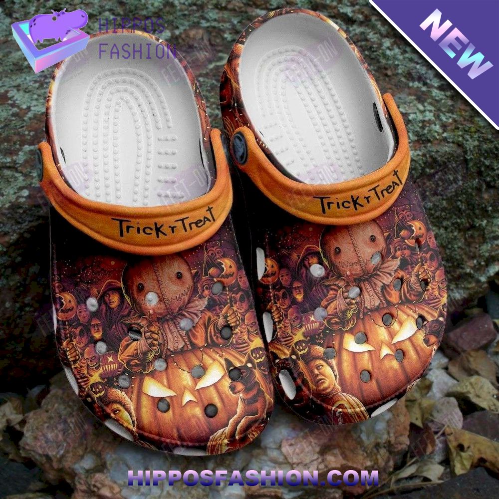 Halloween Trick R Treat Horror Movies Personalized Crocs Clog Shoes