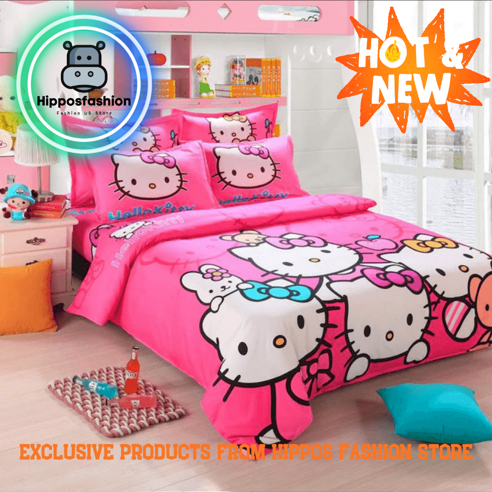 Hello Kitty Luxury Bedding Set