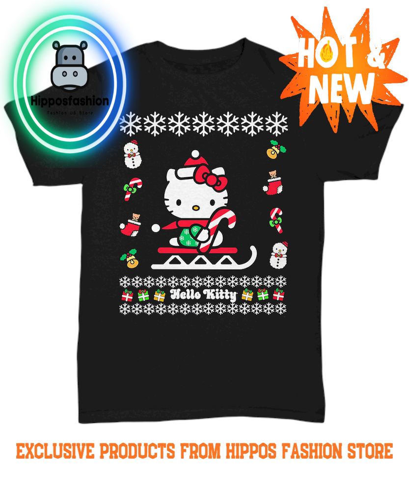 Hello Kitty Ugly Christmas T-Shirt