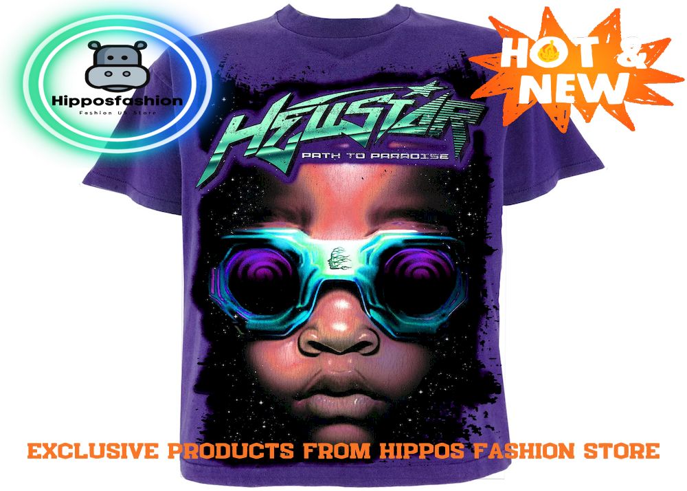 Hellstar Purple Goggles T Shirt