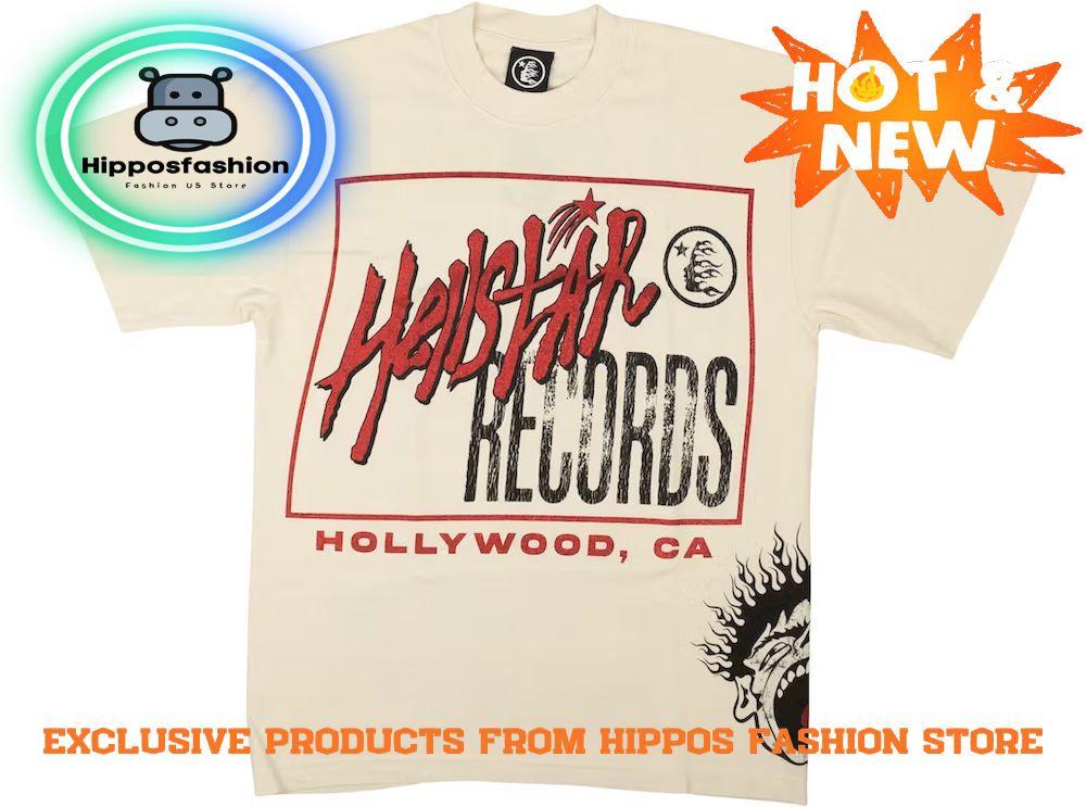 Hellstar Records Off White T-shirt