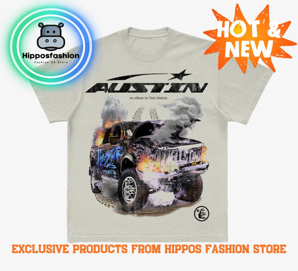 Hellstar x Post Malone Austin Short Sleeve T Shirt