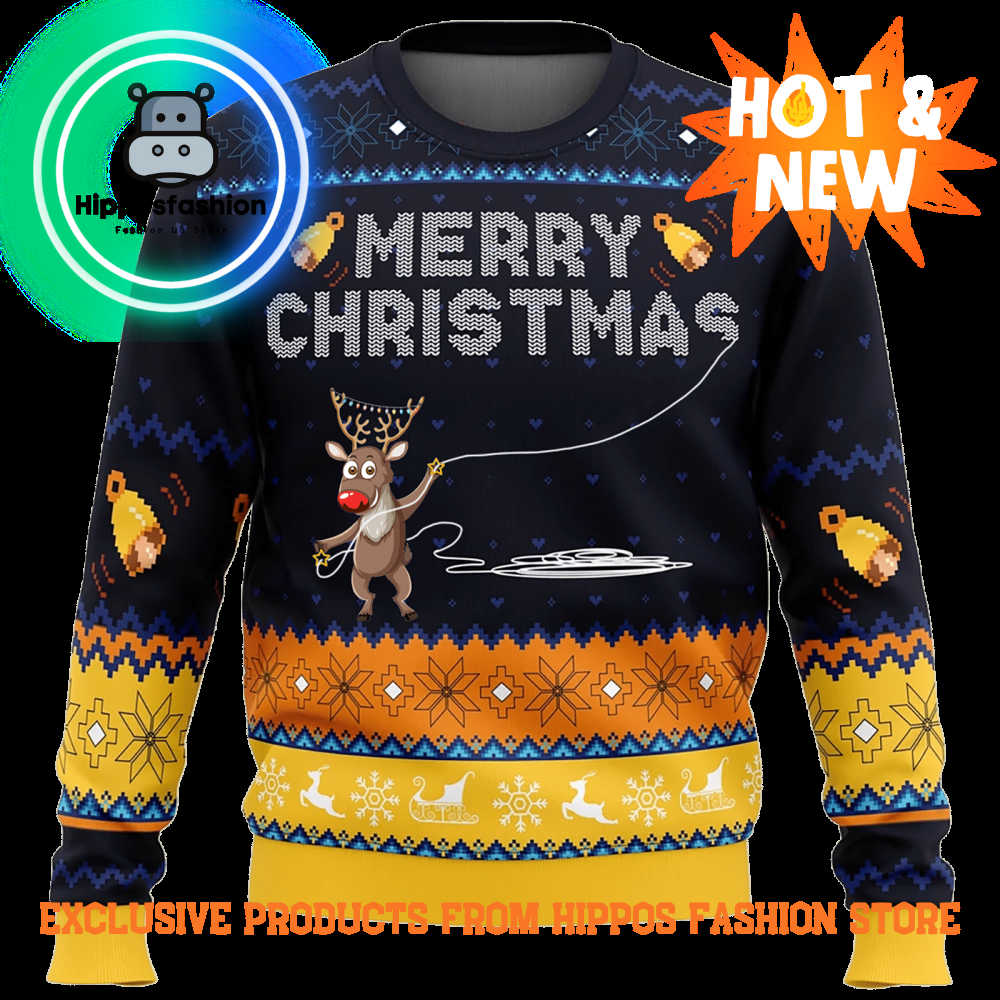 Honked Christmas Untitled Goose Game Sweater