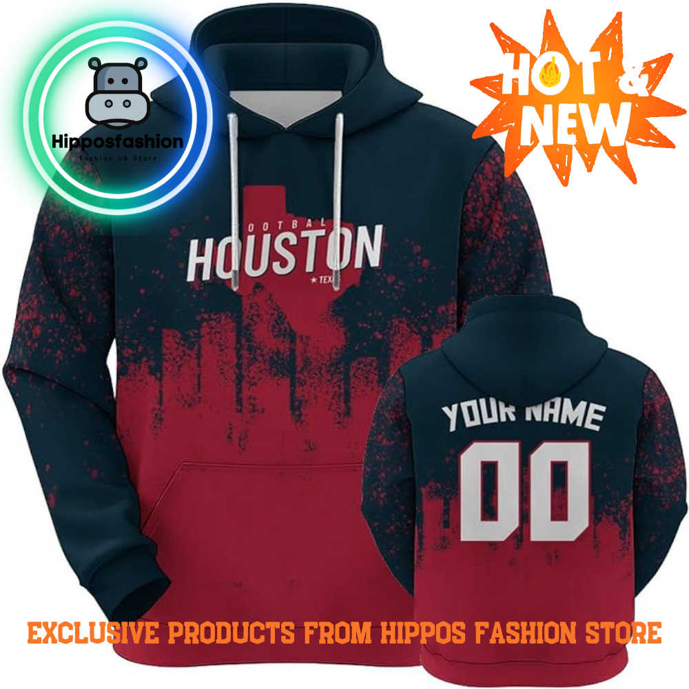 Houston Texans NFL Graffiti Custom Name Hoodie ag.jpg