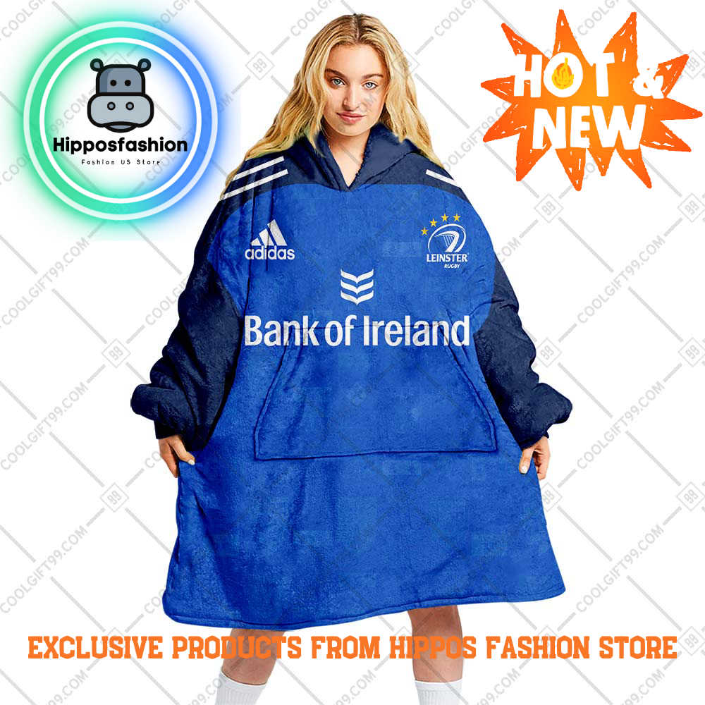 Irfu Leinster Rugby Home Style Personalized Blanket Hoodie