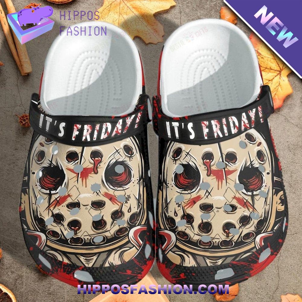 Its Friday Funny Jason Chibi Cute Halloween Crocs Clogs Shoes