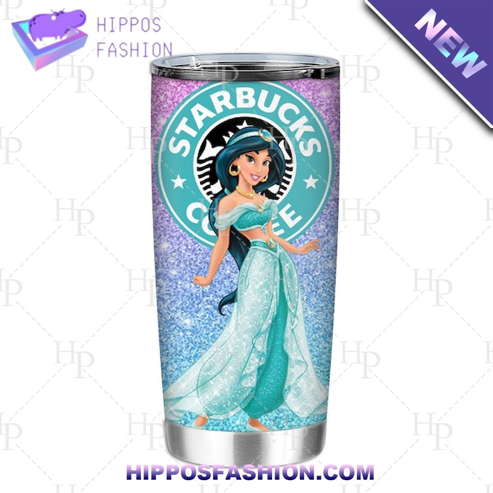 Jasmine Princesses Starbucks Coffee Disney Tumbler