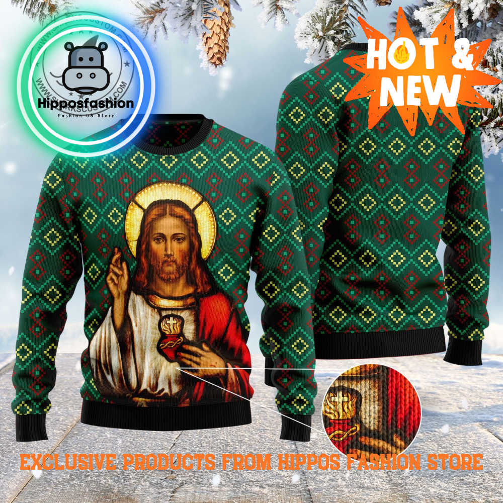 Jesus Ugly Christmas Sweater