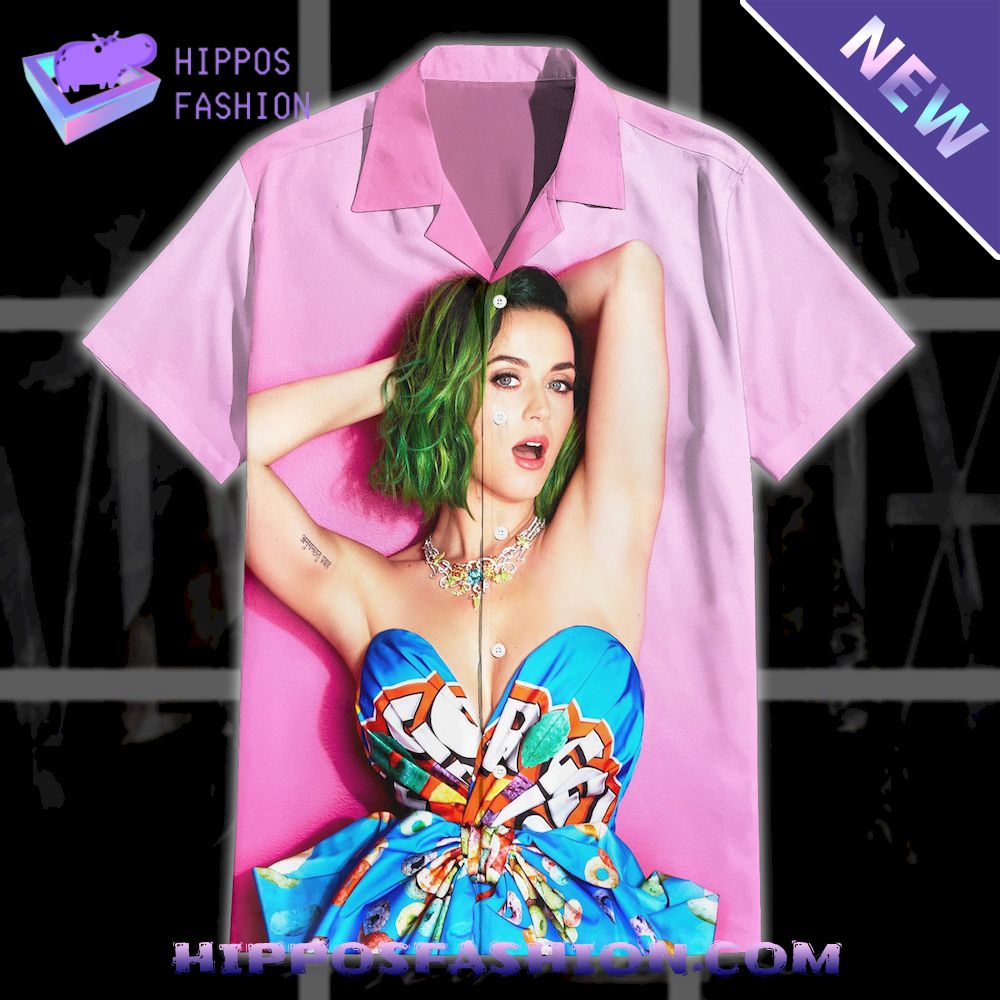 Katy Perry Hawaiian shirt 3D